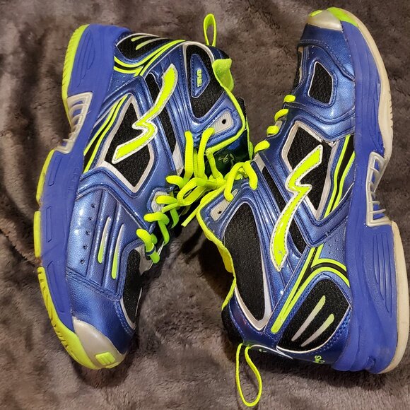 JB Rags Men/Women Shoes Blue/Green size 10 Womens 8.5 Men - Picture 4 of 12